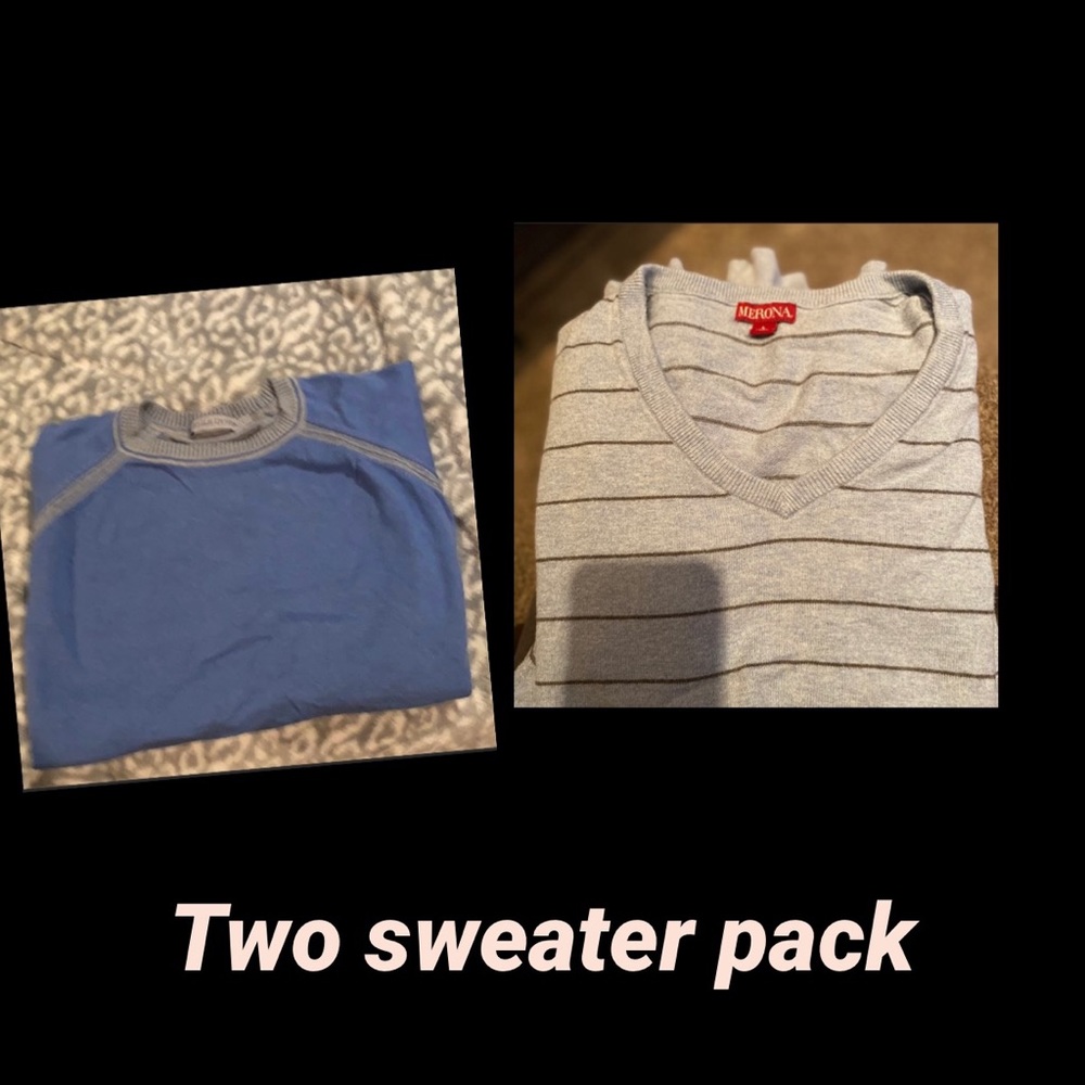 Large men’s sweater 2 pack!